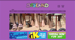 Desktop Screenshot of joyland.co.za